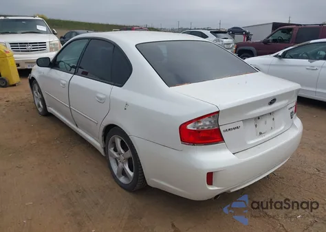 2008 Subaru Legacy 2.5I from USA, damaged, VIN 4S3BL616787224603